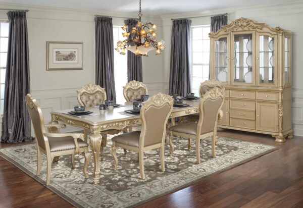 Mirnada Gold - 7Pc Dining Set