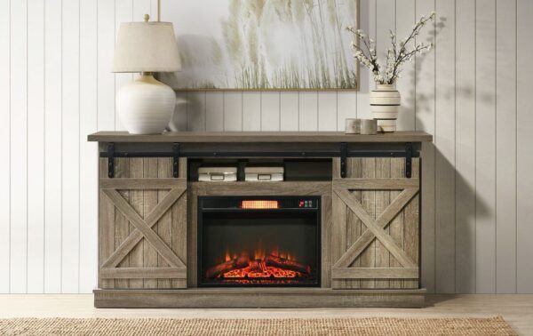 Brice Electric Fireplace & TV Stand