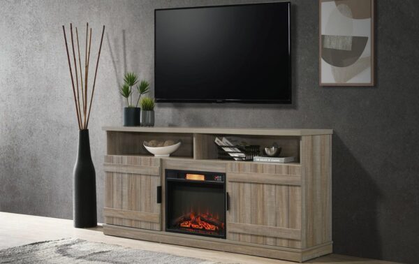 Hayward Electric Fireplace & TV Stand