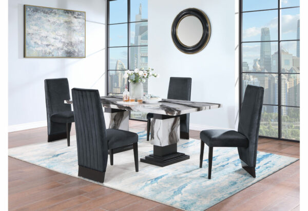 BlackLeaf Dining Set